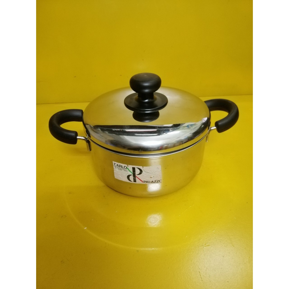 Nồi inox nội địa Nhật, size 20cm, cao 10cm (mã 763), Dùng được bếp từ