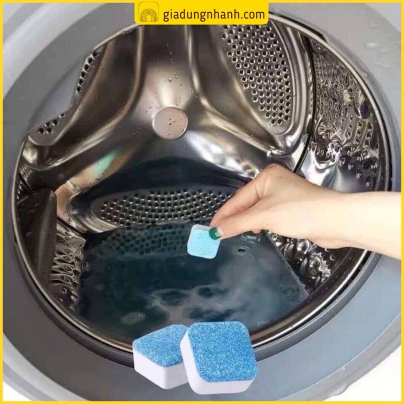 Hộp 12 Viên Tẩy Máy Giặt Tiện Lợi