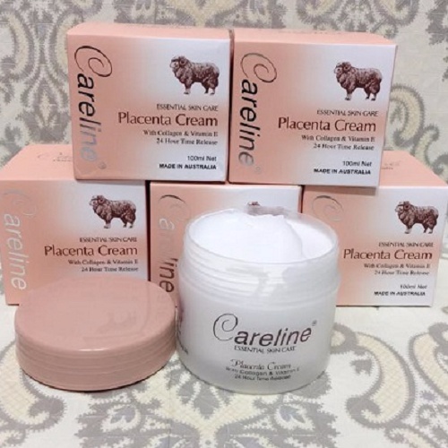 Kem dưỡng ẩm trắng da nhau thai cừu careline Úc chính hãng 100g