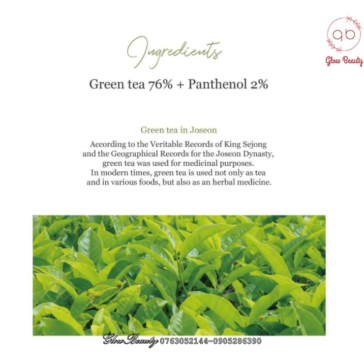 Tinh chất dưỡng ẩm làm dịu da Beauty of Joseon Calming Serum: Green tea+Panthenol 30ML