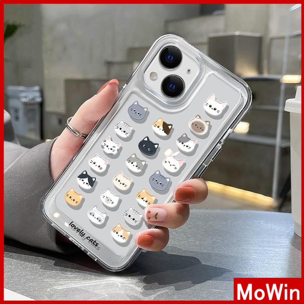 Ốp điện thoại acrylic cứng HD chống sốc thích hợp cho iPhone 14 Pro Max 14 Plus 13 Pro Max 12 Pro Max 11 XR 7Plus