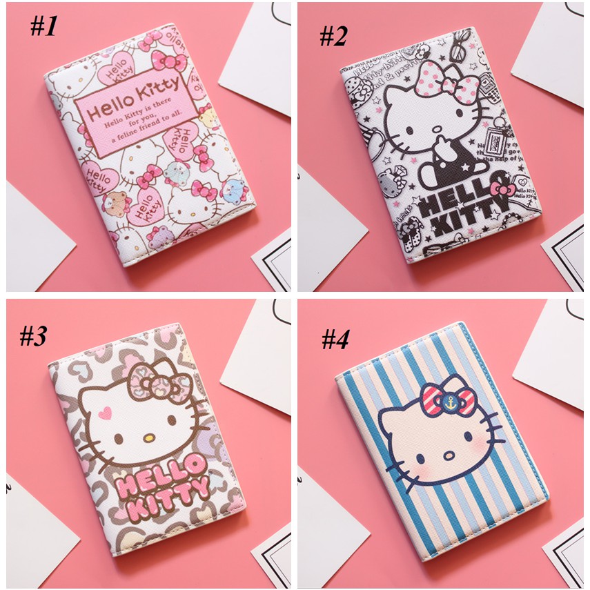 [2/9 SALE] BAO DA BỌC HỘ CHIẾU HELLO KITTY/ HELLO KITTY PASSPORT COVER