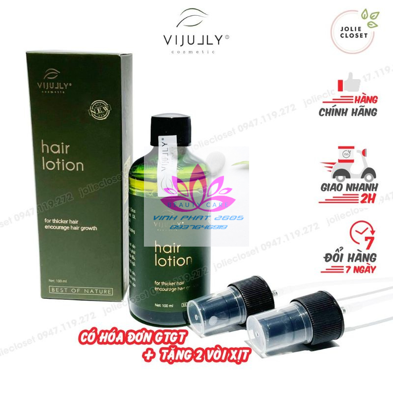 [Chính hãng] Tinh dầu bưởi Vijully giúp mọc tóc nhanh, dùng được cho nam và nữ sản