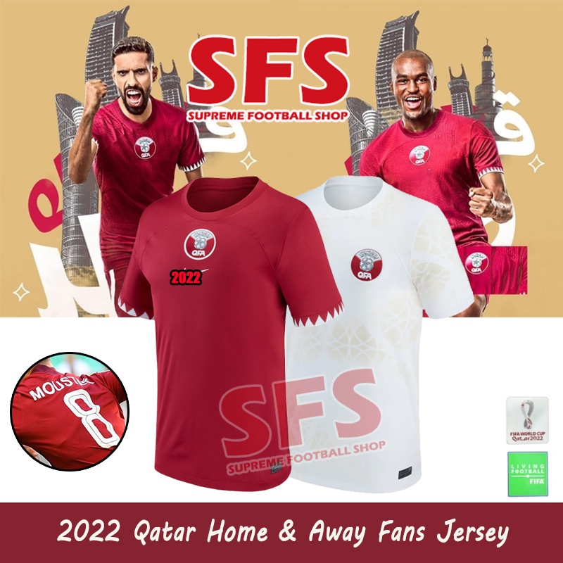 Áo Thun Đá Banh Sân Khách Sân Nhà Jersey S-2XL Chất Lượng Cao Cho Nam 2022 WC Qatar Jersey