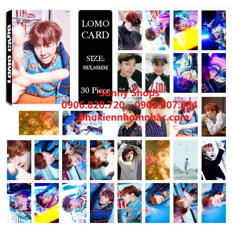 Lomocard BTS Love Yourself chung nhóm và thành viên | BigBuy360 - bigbuy360.vn