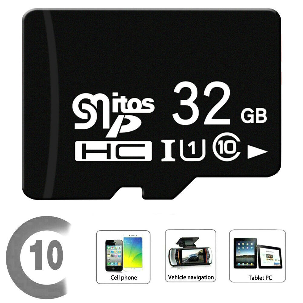 Thẻ Nhớ Micro Sd 32gb Class10 Tf Cho Máy Ảnh Điện Thoại