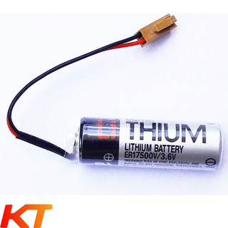 Pin ER17500V _Pin Toshiba ER17500V; Pin nuôi nguồn PLC Toshiba ER17500V lithium 3.6v A 2700mAh -Xuất xứ Nhật