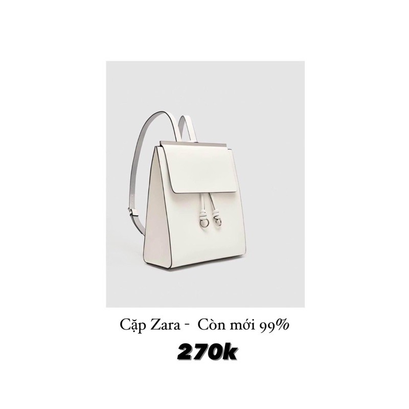 Cặp Zara trắng