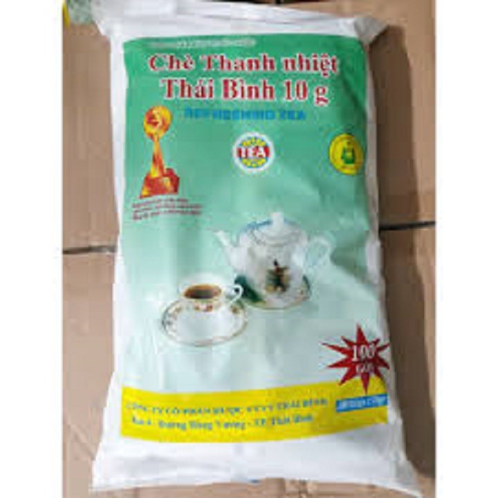 Trà Thanh Nhiệt Thái Bình túi 100 gói 10g | BigBuy360 - bigbuy360.vn