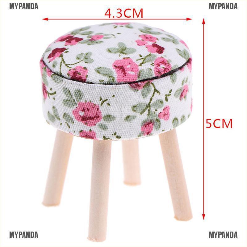 Ghế Gỗ Đồ Chơi Búp Bê Tỉ Lệ 1/12