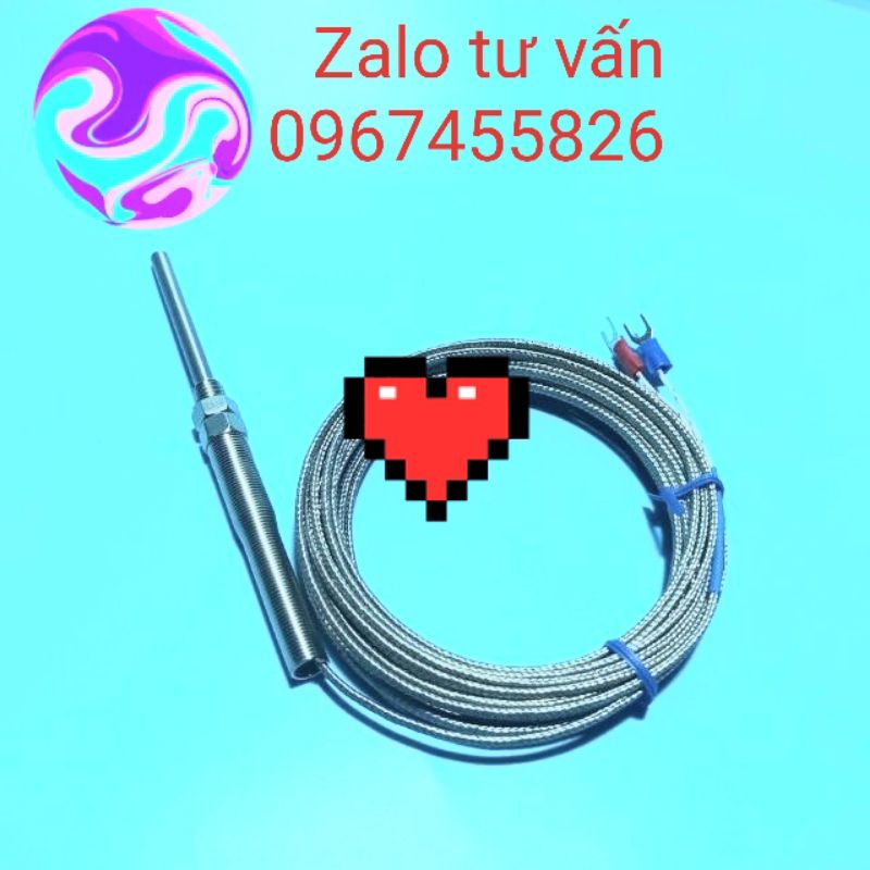 (HÀNG LOẠI 1 CHẤT LƯỢNG)ĐẦU DÒ NHIỆT ĐỘ_CAN K_DÂY CẢM BIẾN NHIỆT-Sensor cảm biến nhiệt độ.DẢI NHIỆT 0-800°C