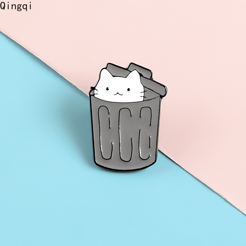 Ghim cài áo Miss Zoe hình mèo con xinh xắn