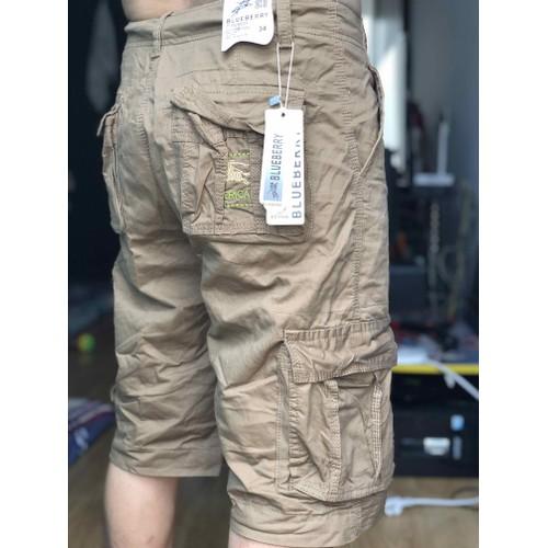 Quần SHORT KAKI dành cho Nam kiểu dáng túi hộp, form suông thoải mái, phong cách chuẩn thời trang cao cấp dễ phối đồ