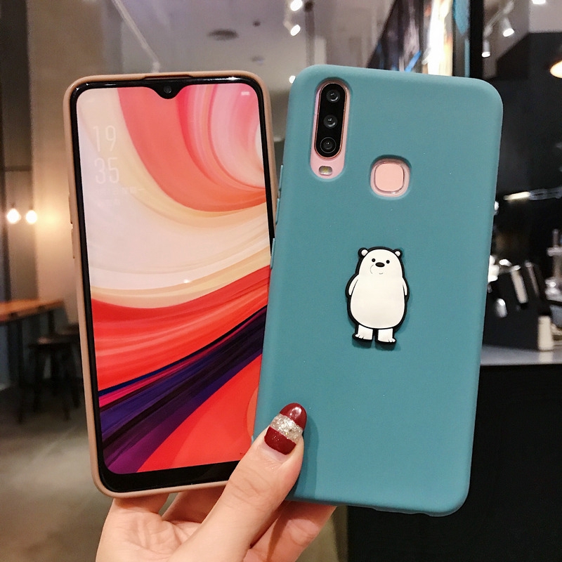 Ốp điện thoại hình 3 chú gấu DIY cho Samsung A71 A51 A21 A01 A11 A70 A50s A30s A10s A20s M10 M30s A6 Plus 2018 SG-7 | BigBuy360 - bigbuy360.vn