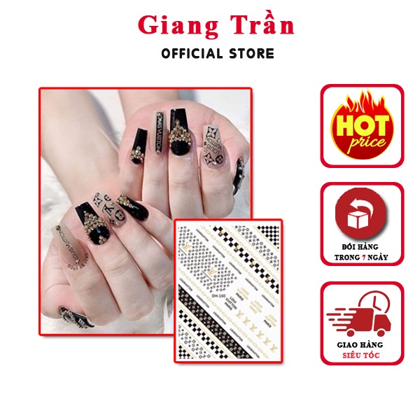 Sticker hình dán móng đẹp 2021 - Tổng hợp các mẫu stick TREND nhất