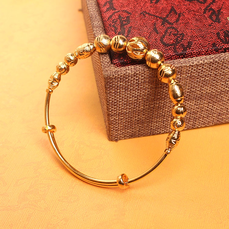 Vòng Tay Mạ Vàng 24k Đính Hạt