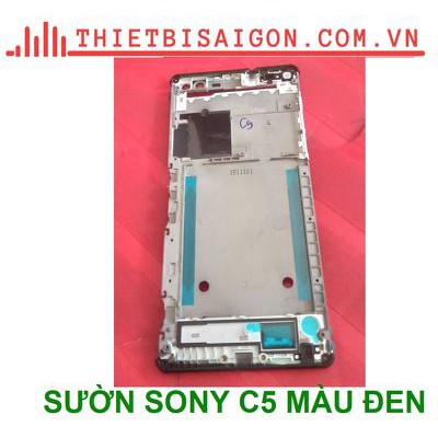 SƯỜN SONY C5 MÀU ĐEN