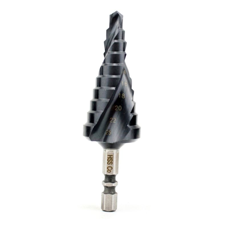 Mũi Khoan Xoắn Ốc M35 6-25mm Phủ Thép Gió HSS Tốc Độ Cao