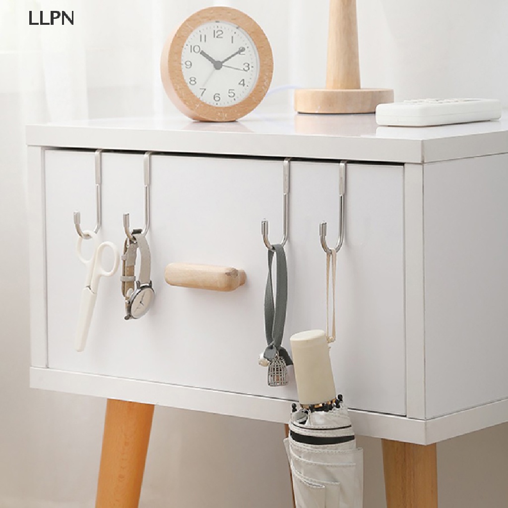 1 Móc Treo Quần Áo Gắn Tường Bằng Thép Không Gỉ