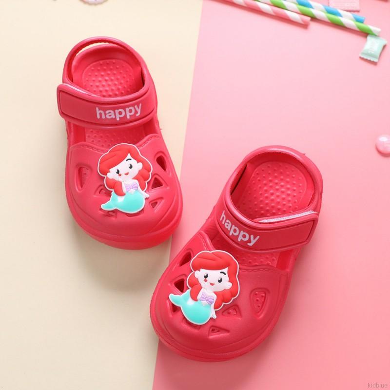 Dép Quai Ngang Màu Trơn Cho Bé Trai