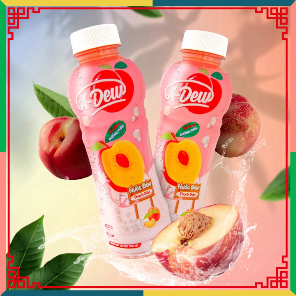 Nước Đào Thạch Dừa A-Dew 450ml