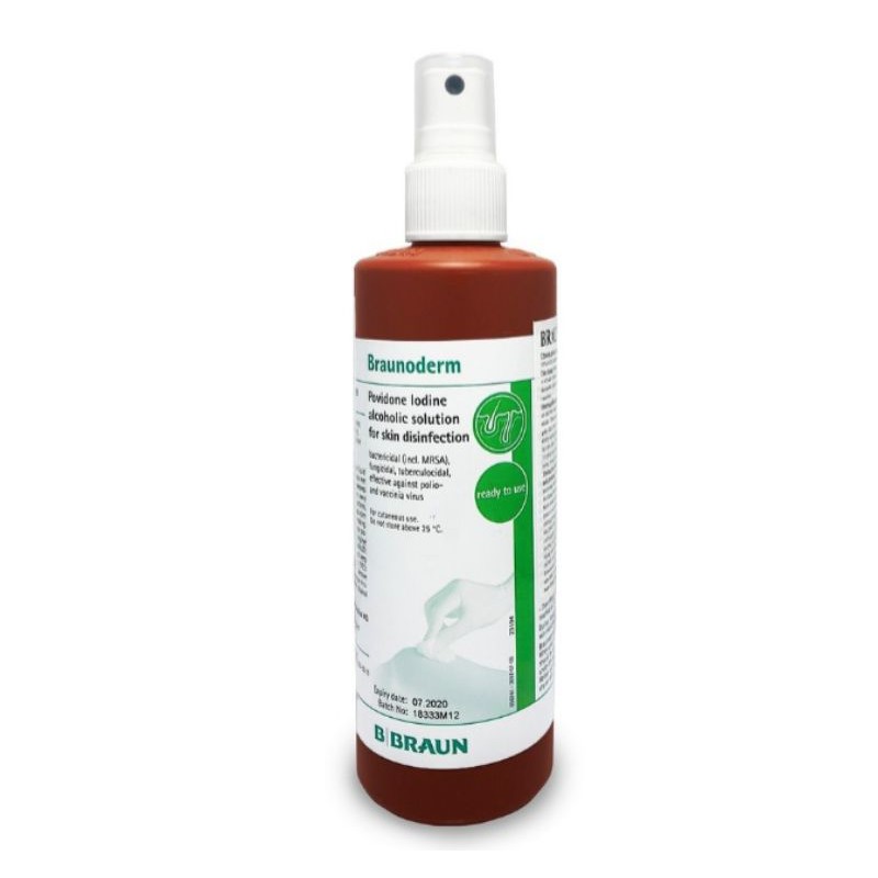 Dung dịch sát trùng da nhanh Braunoderm 250ml