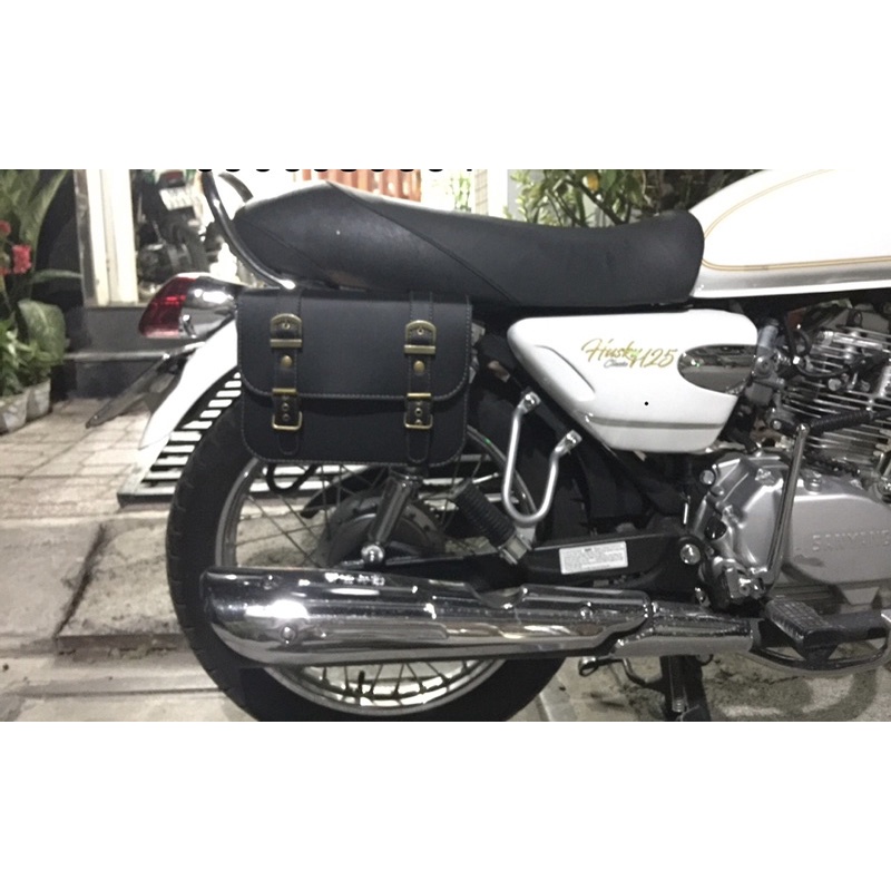 Tui treo xe Brixton, túi treo xe classic, tui treo xe motor, túi treo xe