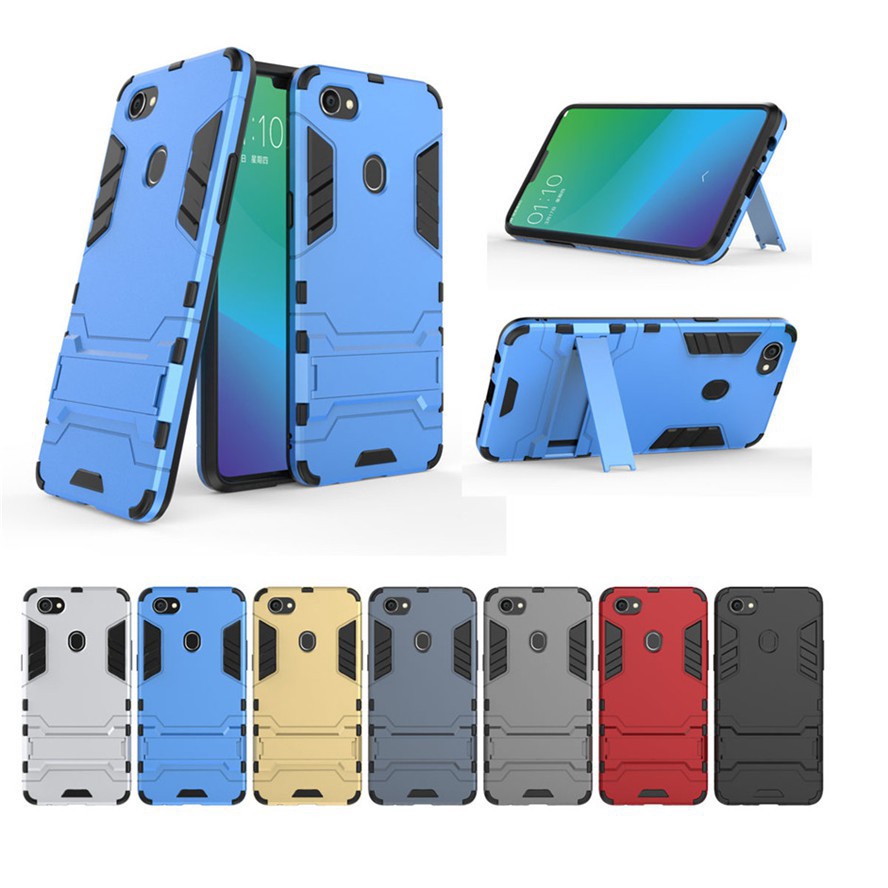 For OPPO A3 F7 Shockproof Stand Phone Case Cover