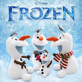 Frozen Đông lạnh 2 Yeti Olaf Búp bê sang trọng Đồ chơi trẻ em Disney Búp bê hoạt hình dễ thương