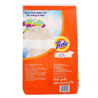 Bột giặt Tide Trắng đột phá 2.7kg