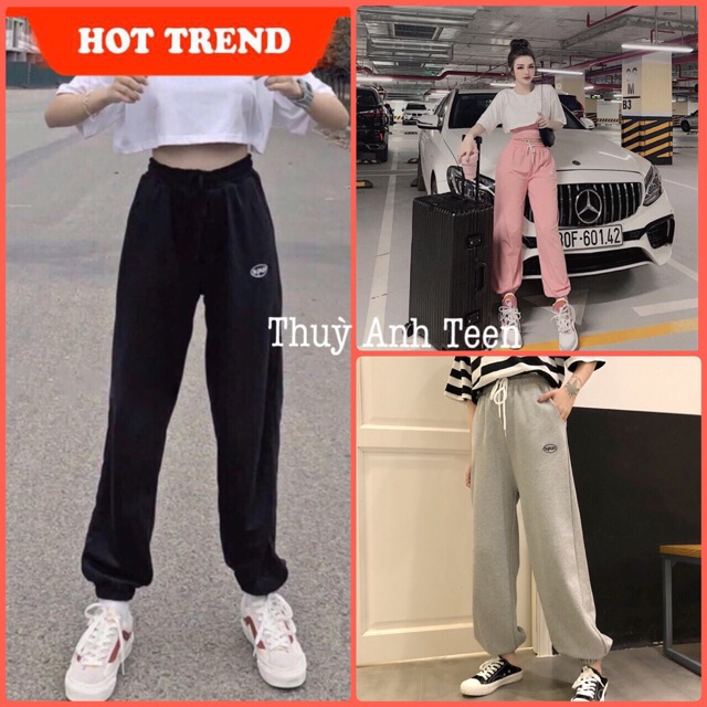 Quần Jogger thêu SPUN Unisex 3 màu hot | BigBuy360 - bigbuy360.vn