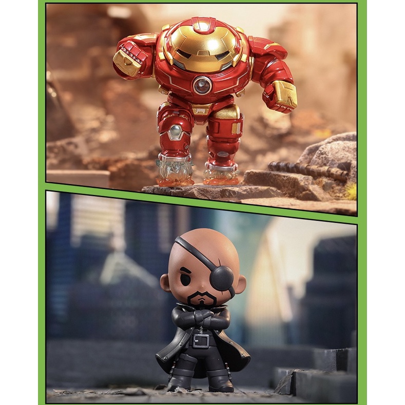 Búp Bê Popmart MARVEL Avengers Series Dễ Thương Có Sẵn)