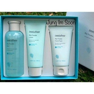 🆘🆘Bộ Chăm Sóc Da Mụn➰Innisfree Bija Trouble Skin Care Set  🔜🔜Phiên bản mới nhất 2019