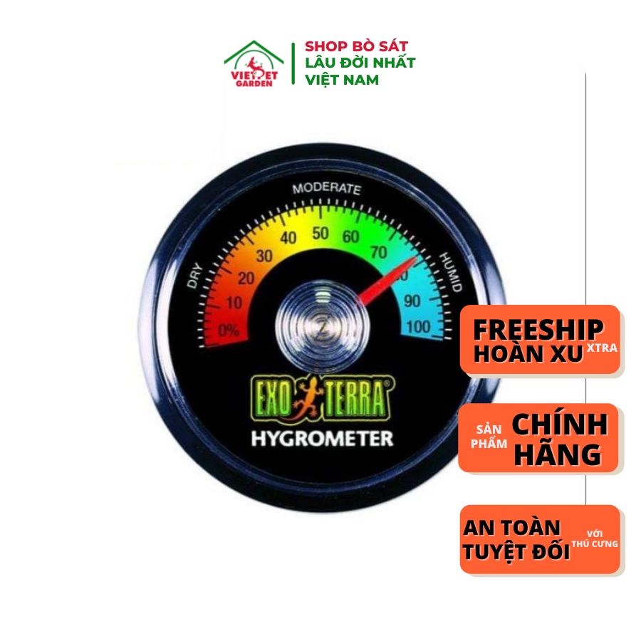 Đồng hồ đo nhiệt độ exoterra | Vietpetgarden