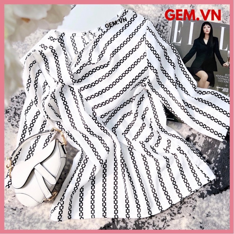 Áo công sở G444 BIGSIZE đến 90kg chất mềm mướt mặc mát không bị bí dễ phối với chân váy hoặc quần thời trang GEM.VN