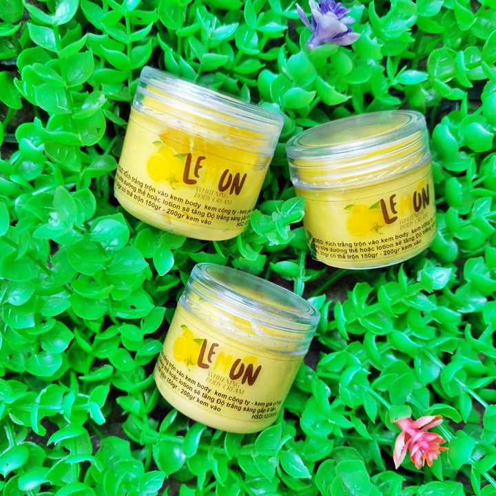 Kem ủ kích trắng Lemon Chanh trắng gấp 6 lần [Lẻ-Sỉ]