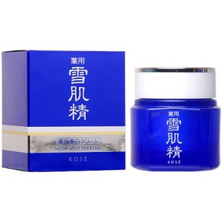Kem dưỡng da ban đêm KOSE Sekkisei Medicated Cream 40g - Nhật Bản