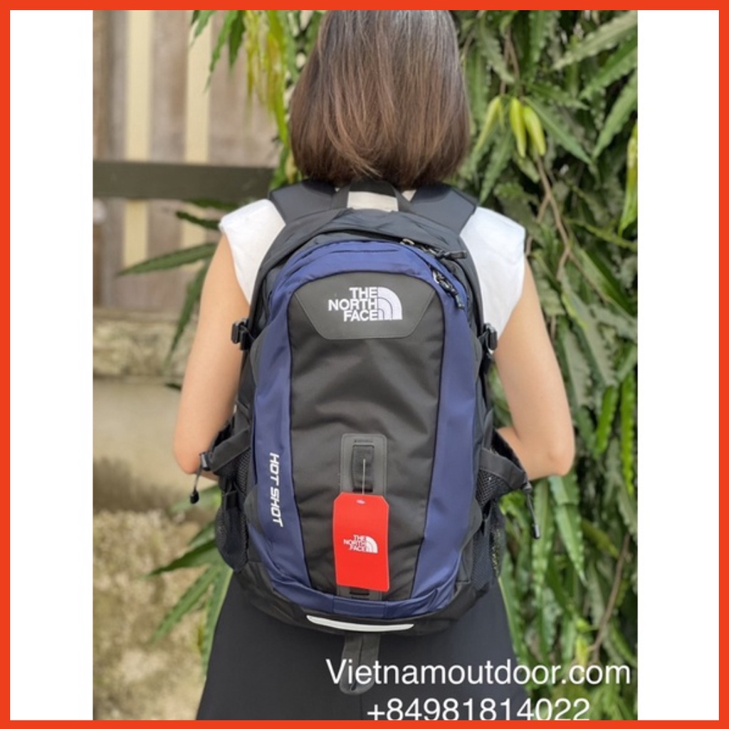 Balo nam du lịch đựng laptop The North Face chính hãng Hot Shot 2010 BẢO HÀNH TRỌN ĐỜI balo thời trang