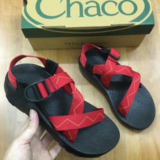 Dép chaco quai đỏ có video