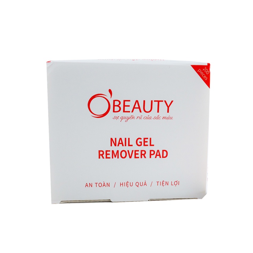 Bông Ủ Gel Móng O’BEAUTY 200 miếng