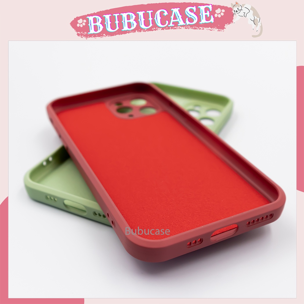 Ốp Iphone 11/ 11 pro/ 11 promax vuông độ iphone 12 có logo táo full viền dành cho ip11/ ip11pro/ ip11promax