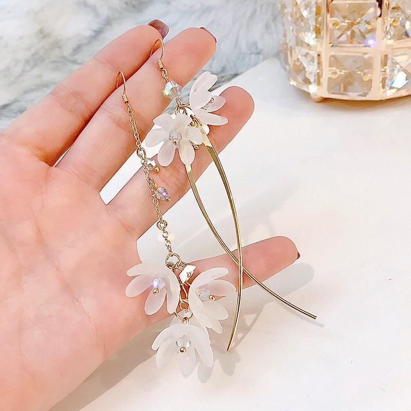 Bông tai nữ Thả Dài Cao Cấp phong cách Hàn Quốc