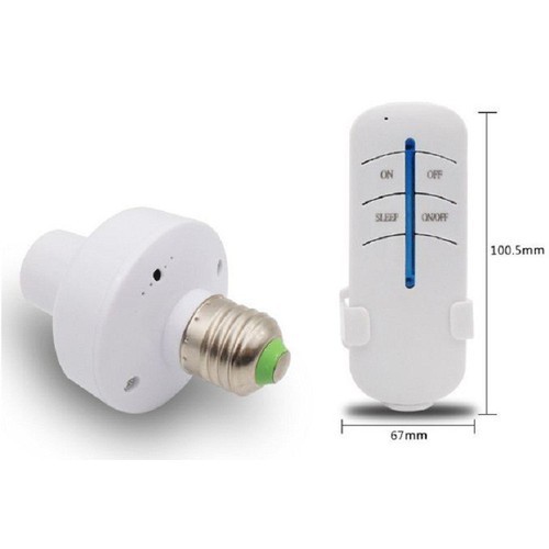 Đuôi đèn điều khiển từ xa remote thông minh