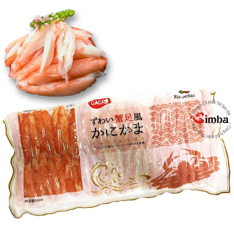 Thanh giả cua tuyết Kanikama 500g (đông lạnh)