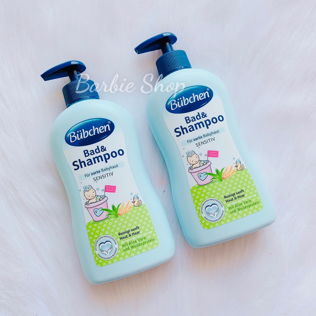 Sữa tắm gội Bubchen cho bé và có vòi tiện lợi 400ml - mẹ bean bon