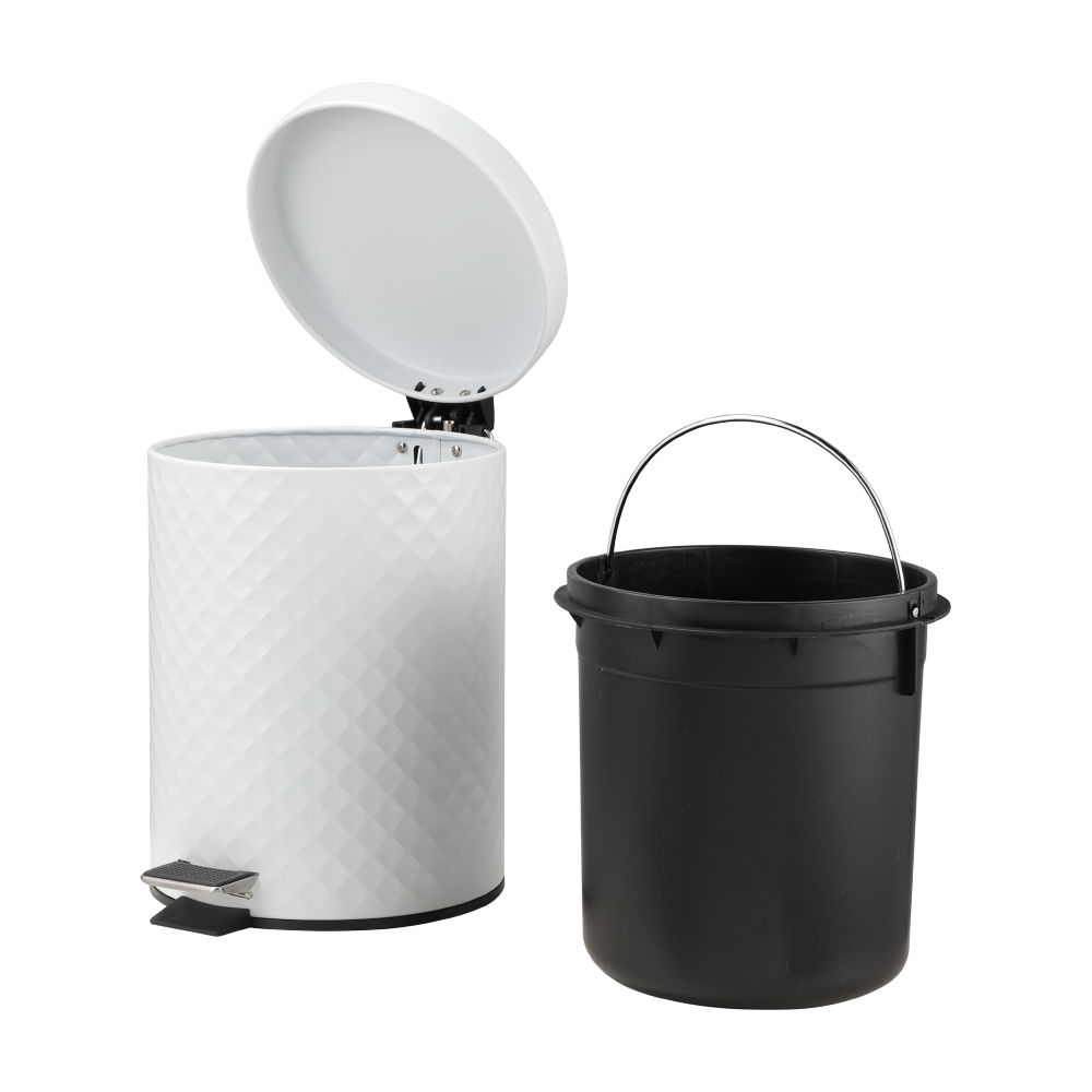 Thùng Rác FIONA Màu Trắng Index Living Mall