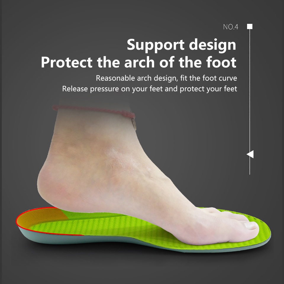 Miếng Lót Giày Thể Thao Thoáng Khí Chống Trượt Có Kích Thước 35-44