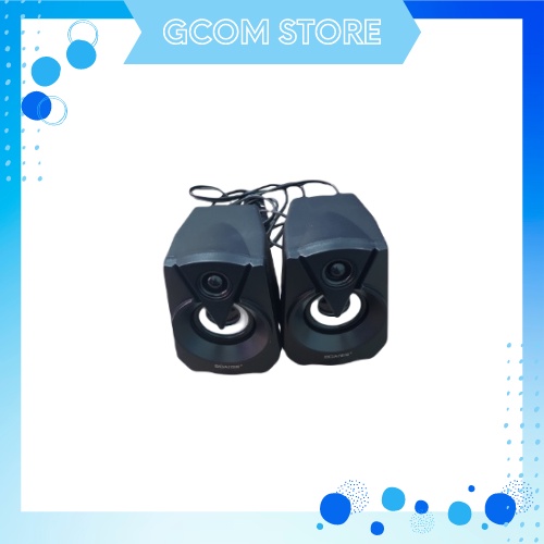 Loa vi tính, loa máy tính có đèn Led mini LO032 GCOM
