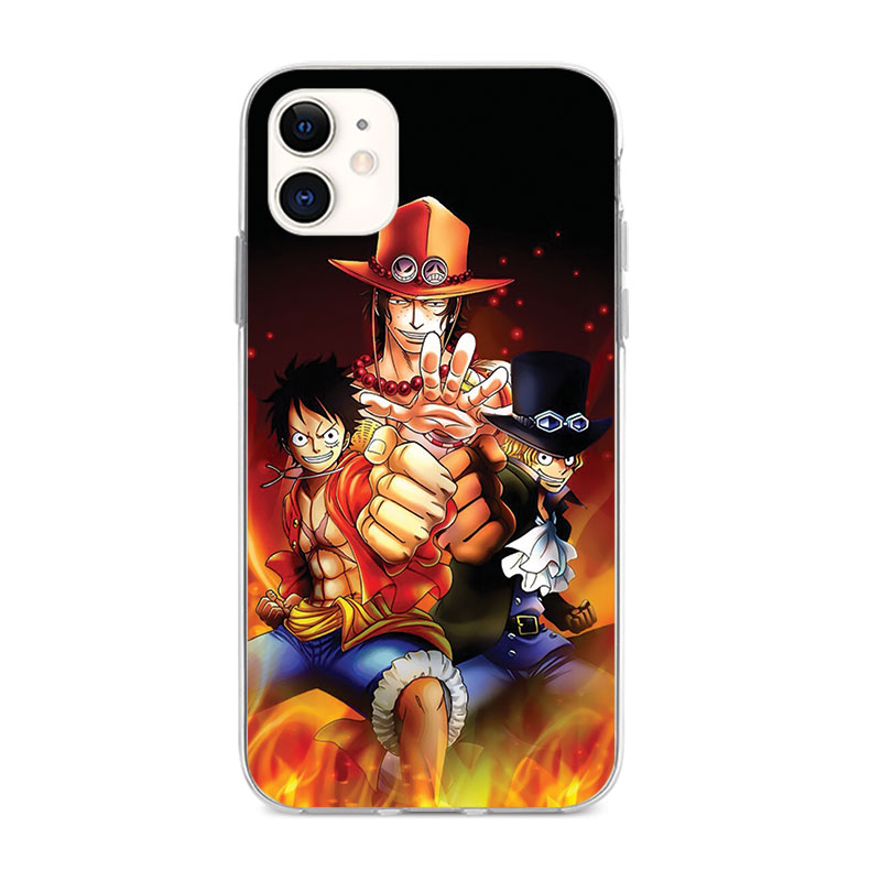 Ốp Điện Thoại Họa Tiết One Piece Cho iPhone 11 / 11Pro / 11 Pro Max / X / XS / XR / XS Max