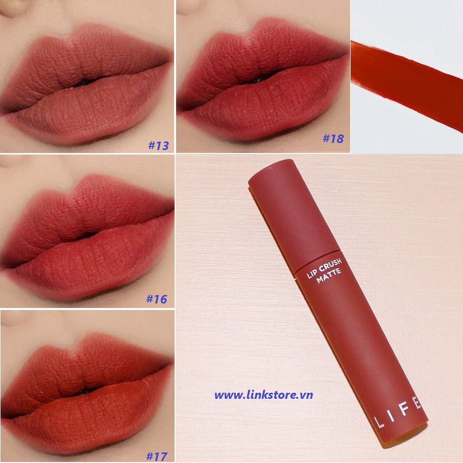 Son Kem Lì It's Skin Lip Crush Matte Life Color